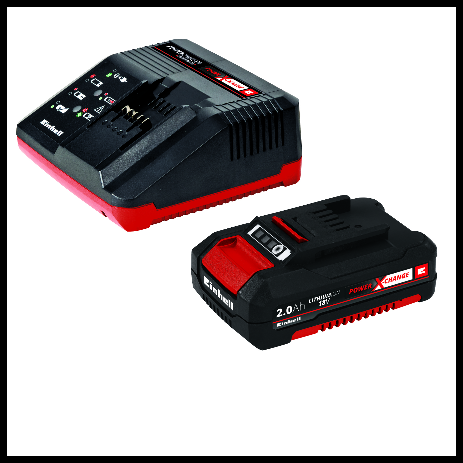 EINHELL Akku-Heckenschere GE-CH 1846Li 2,0AH Kit 